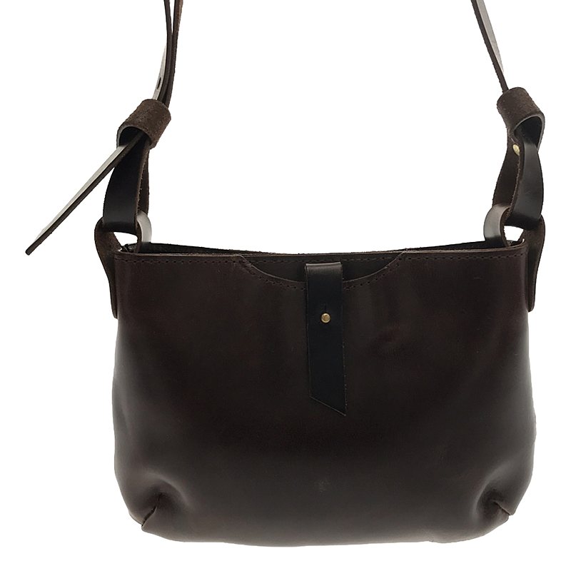 BEAMS / ビームス × SLOW スロウ別注 レザーショルダーバッグ