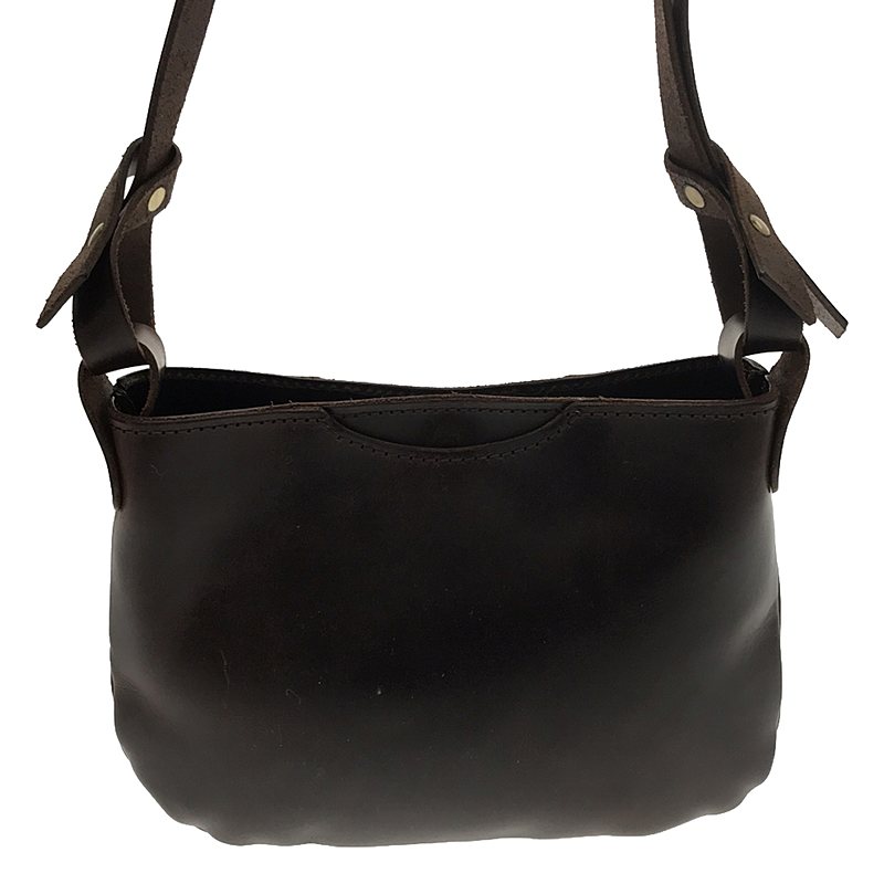 BEAMS / ビームス × SLOW スロウ別注 レザーショルダーバッグ