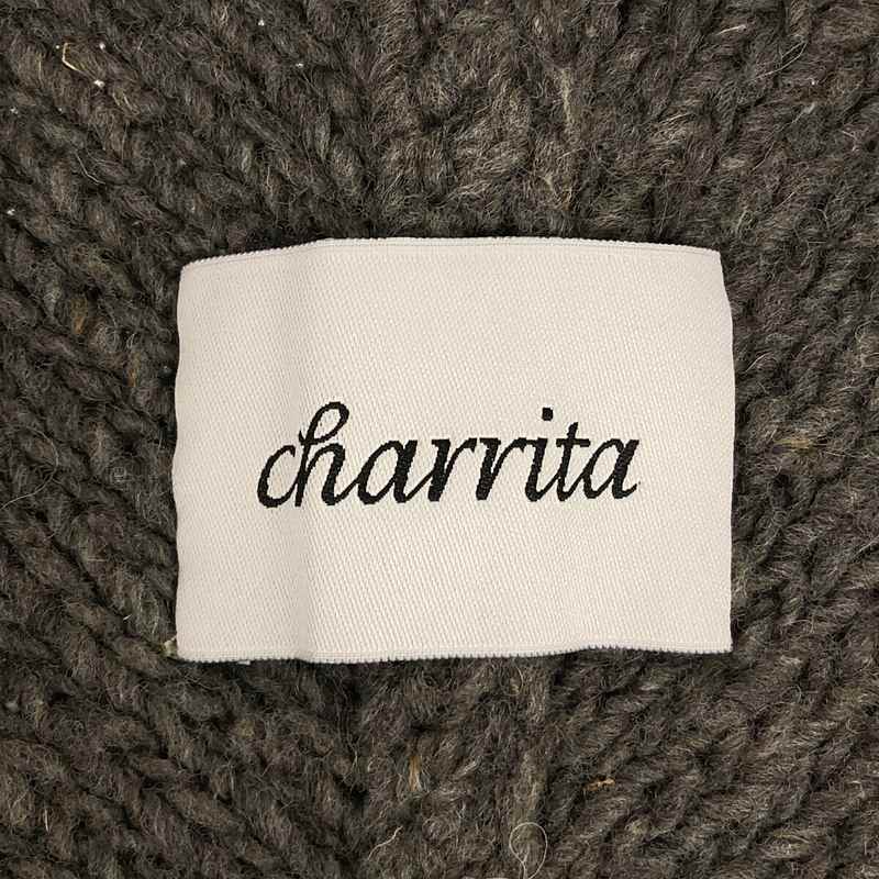 charrita / チャリータ × 1/8 TAKAMURA ウール オーバーサイズ ローゲージ ニットベスト