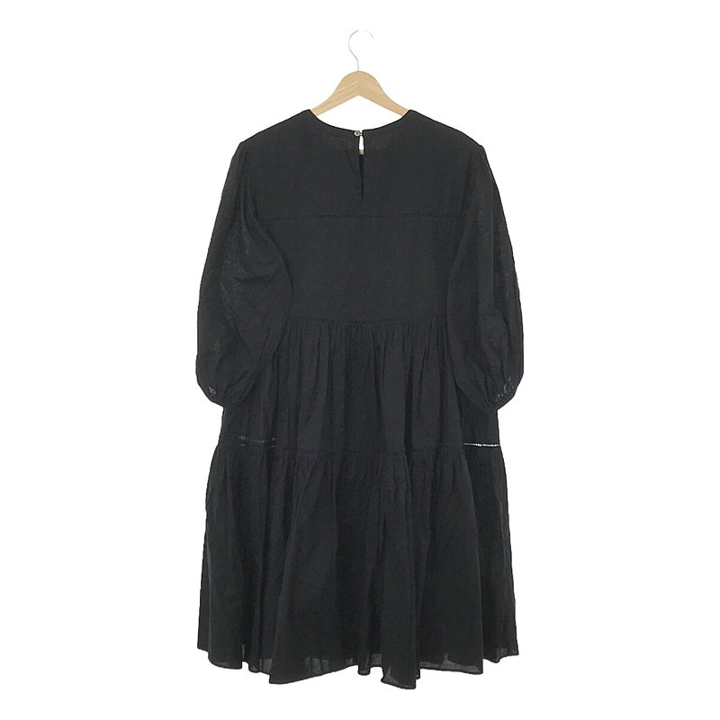 SLOBE IENA / スローブイエナ コットンボイル ティアードワンピース