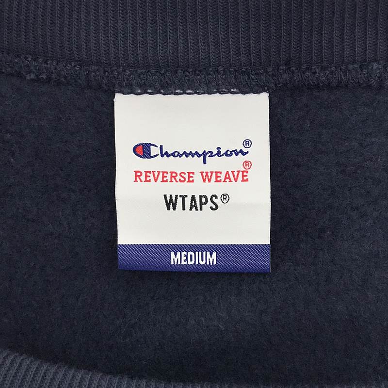 WTAPS / ダブルタップス × Champion チャンピオン別注 Reverse Weave Crewneck Sweatshirt リバースウィーブ クルーネック スウェット