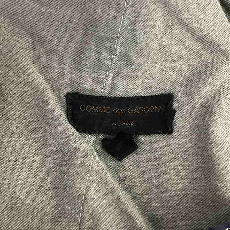 COMME des GARCONS HOMME / コムデギャルソンオム ホワイトステッチ コットン イージーパンツ