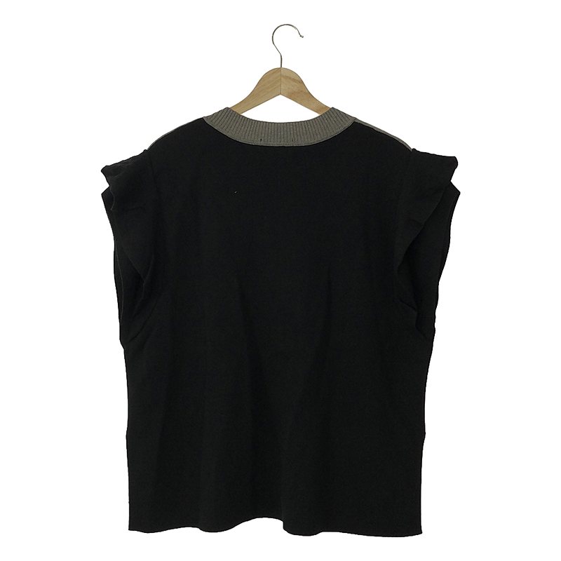 SLOBE IENA / スローブイエナ フリル Vネック ベスト