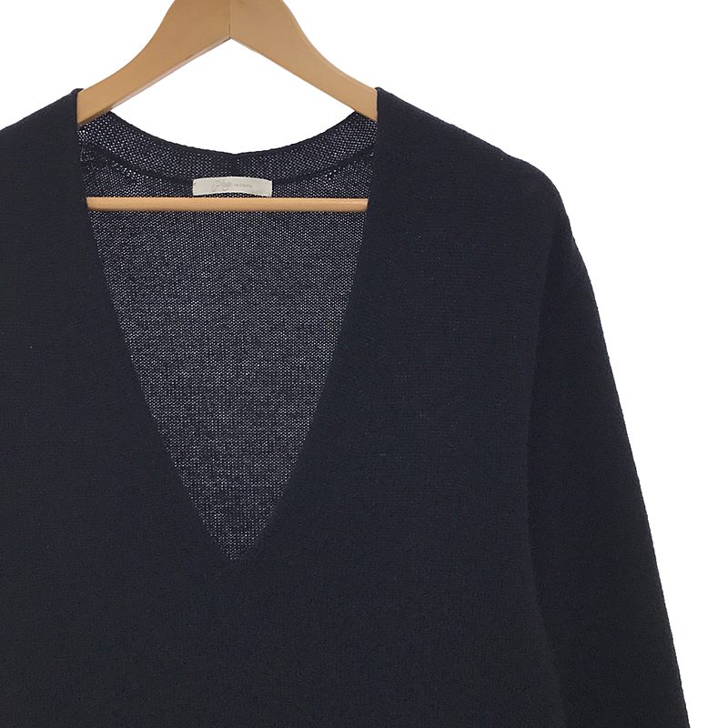 Plage / プラージュ カシミヤコン フカVニット ロングワンピース