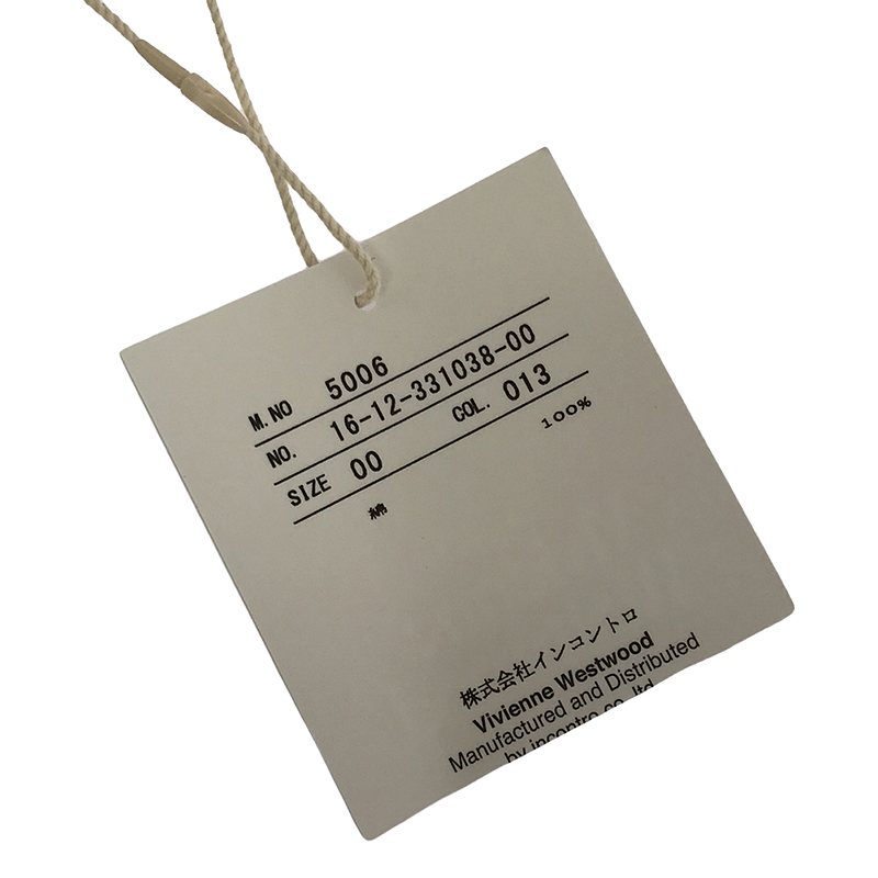 VIVIENNE WESTWOOD RED LABEL / ヴィヴィアンウエストウッドレッドレーベル オーブ スリット オーバーカットソー Tシャツ