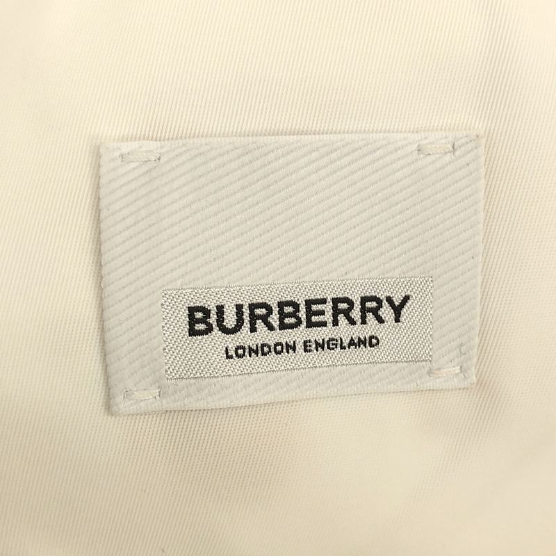 BURBERRY LONDON / バーバリーロンドン ボトルキャッププリント ナイロン レザーハンドル トートバッグ