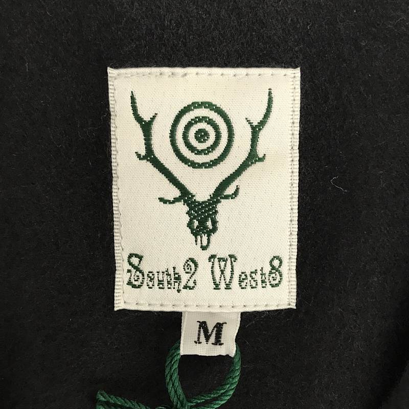 South2West8 S2W8 / サウスツーウエストエイト One-up Shirt - Cotton Moleskin / オープンカラーシャツ