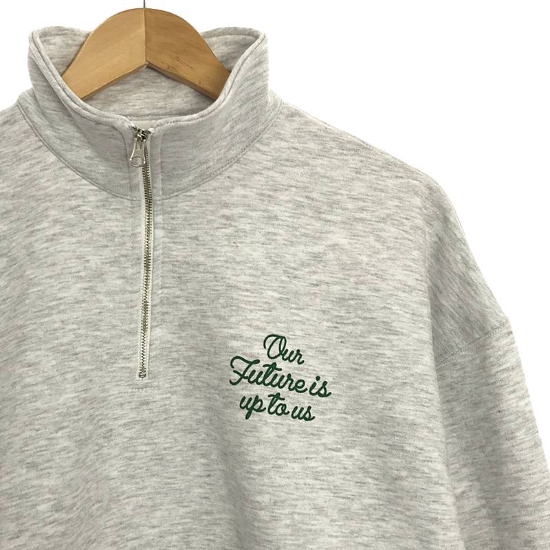 Spick and Span / スピックアンドスパン WAVE UNION / ウェーブ ユニオン別注 HIGH NECK ZIP PULL OVER ハイネック ジップ スウェット