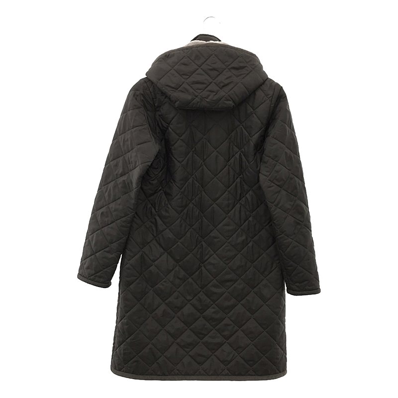 LAVENHAM / ラベンハム 裏ボア フード キルティングコート