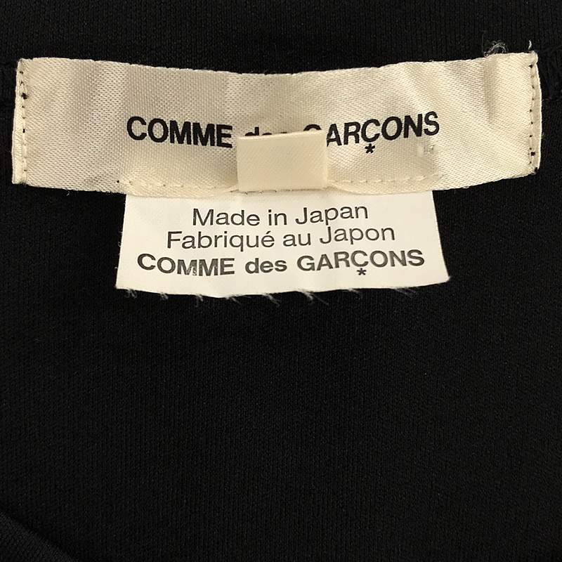 COMME des GARCONS / コムデギャルソン ポリエステル アジャスター ストレッチ クルーネック カットソー