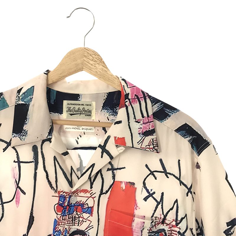 WACKO MARIA / ワコマリア JEAN MICHEL BASQUIAT/ S/S HAWAIIAN SHIRT (TYPE-3) オープンカラーシャツ