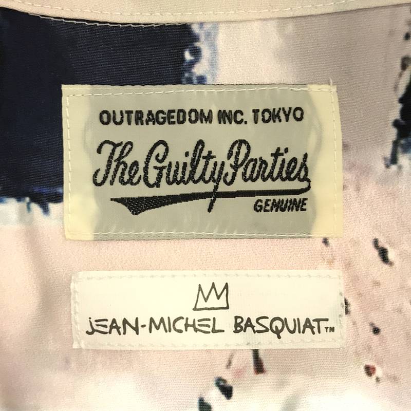 WACKO MARIA / ワコマリア JEAN MICHEL BASQUIAT/ S/S HAWAIIAN SHIRT (TYPE-3) オープンカラーシャツ