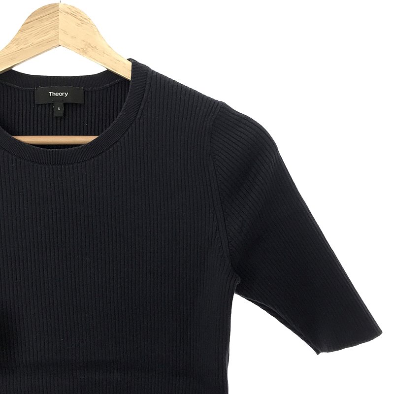 theory / セオリー STAPLE COTTON CREW NECK PO トップス