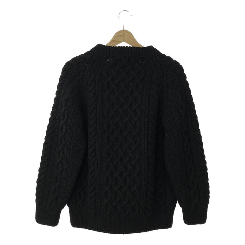 INVERALLAN / インバーアラン 1A  ケーブル アラン クルーネック ニットセーター