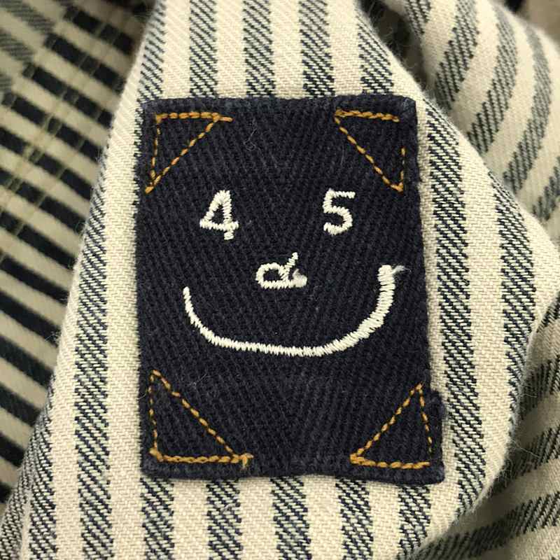 45r / フォーティファイブアール ヒッコリーストライプ  パンツ