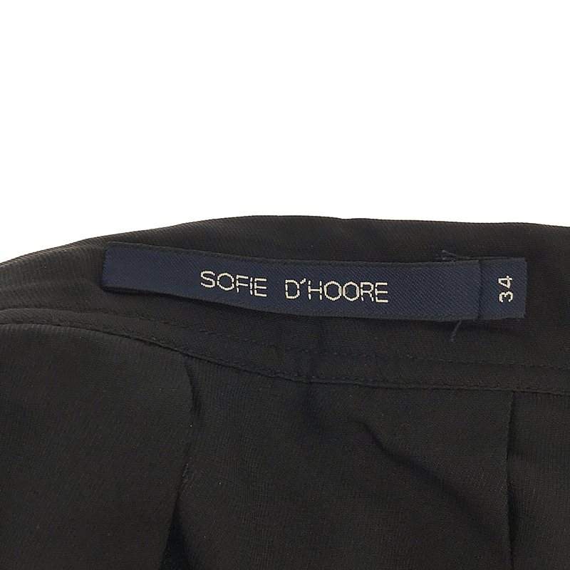 SOFIE D'HOORE / ソフィードール シルク タックプリーツ スカート
