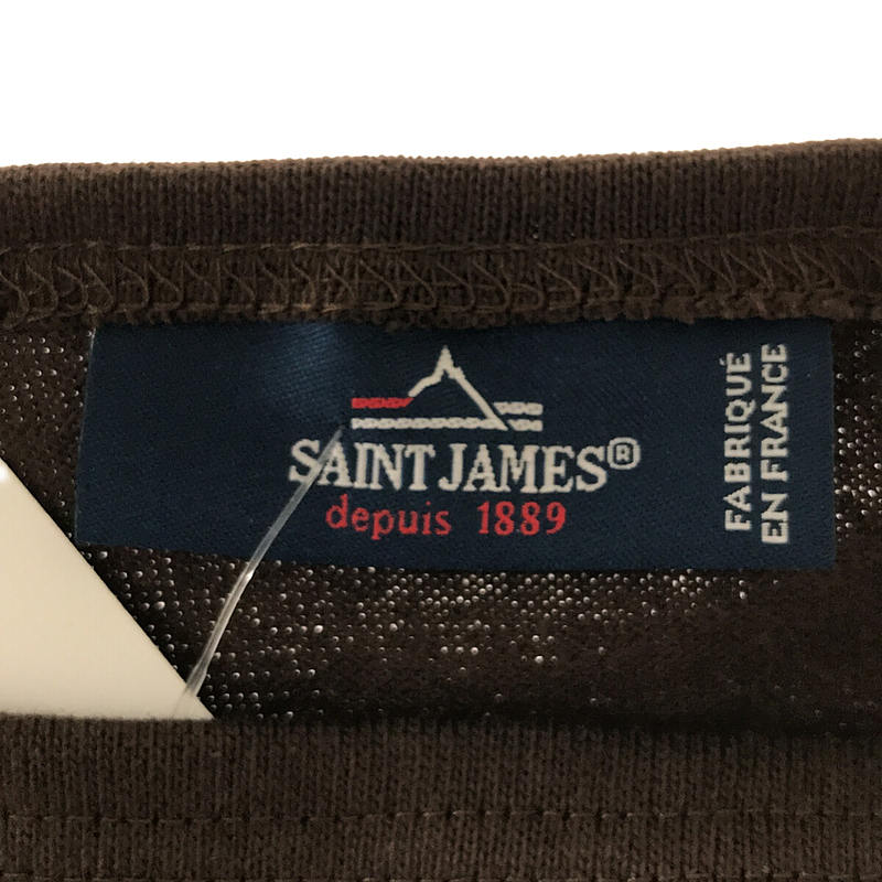 SAINT JAMES / セントジェームス タグ付き OUESSANT LONG SLEEVE SHIRTS ウエッソンボートネック バスクTシャツ
