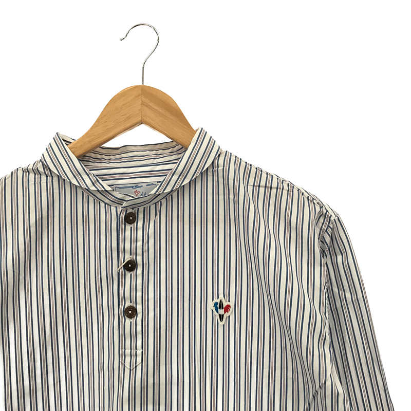 Arvor Maree / アルボーマレー PETITE SAILOR SHIRT タグ付き ストライプ コットンプルオーバーシャツ