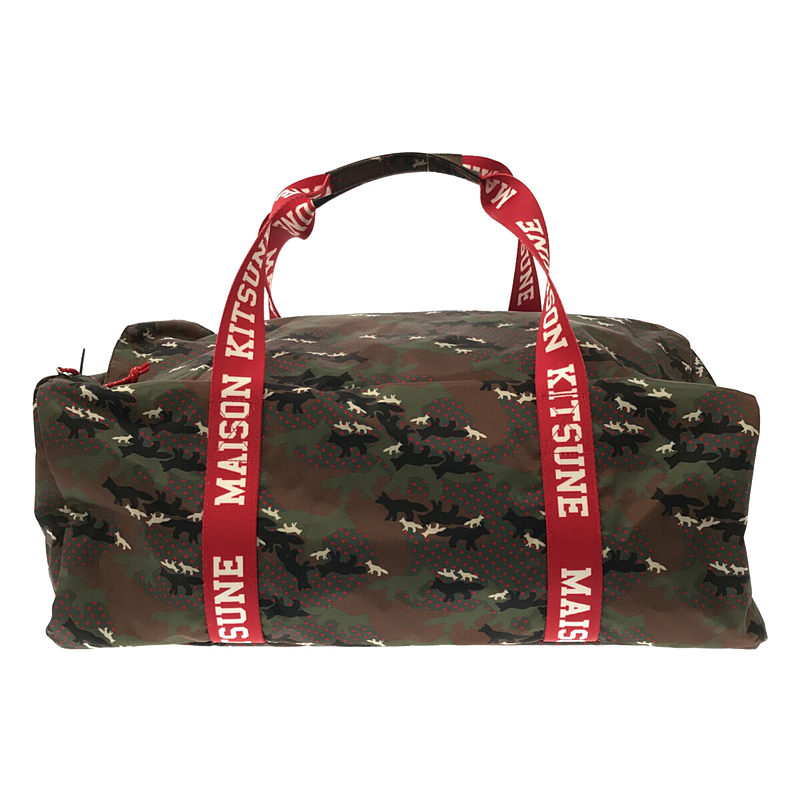 MAISON KITSUNE / メゾンキツネ × EASTPAK イーストパック / PERCE DUFFEL Exclusive Collection 迷彩柄 ダッフルバッグ