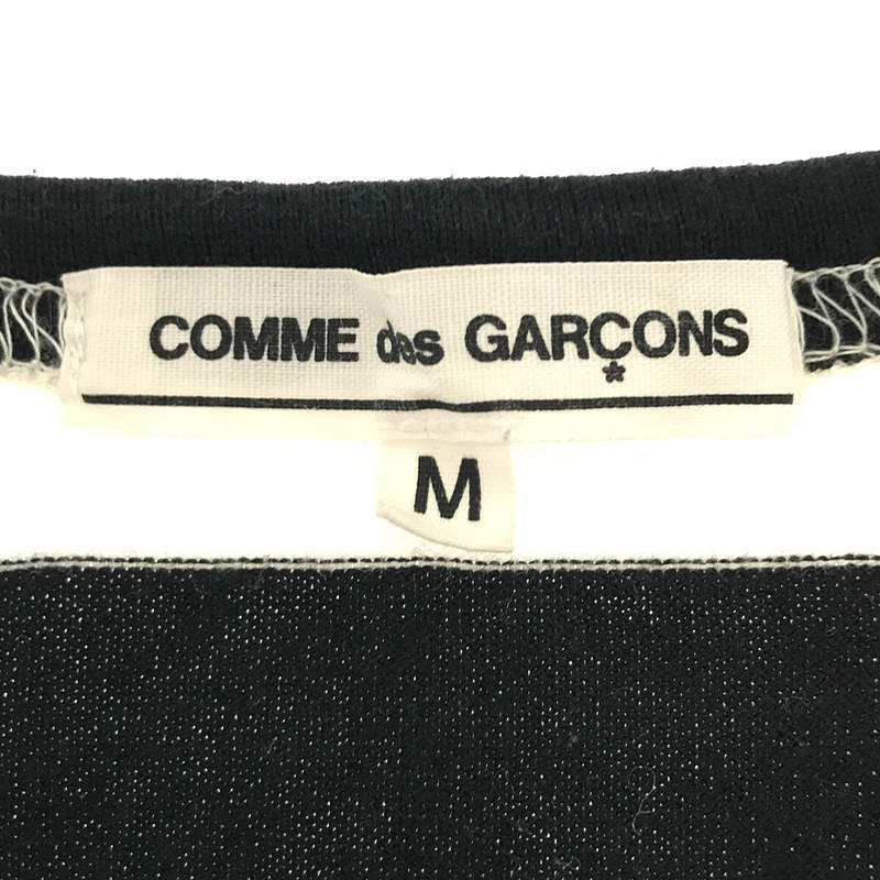 COMME des GARCONS / コムデギャルソン ボーダー コットンカットソー ロンT