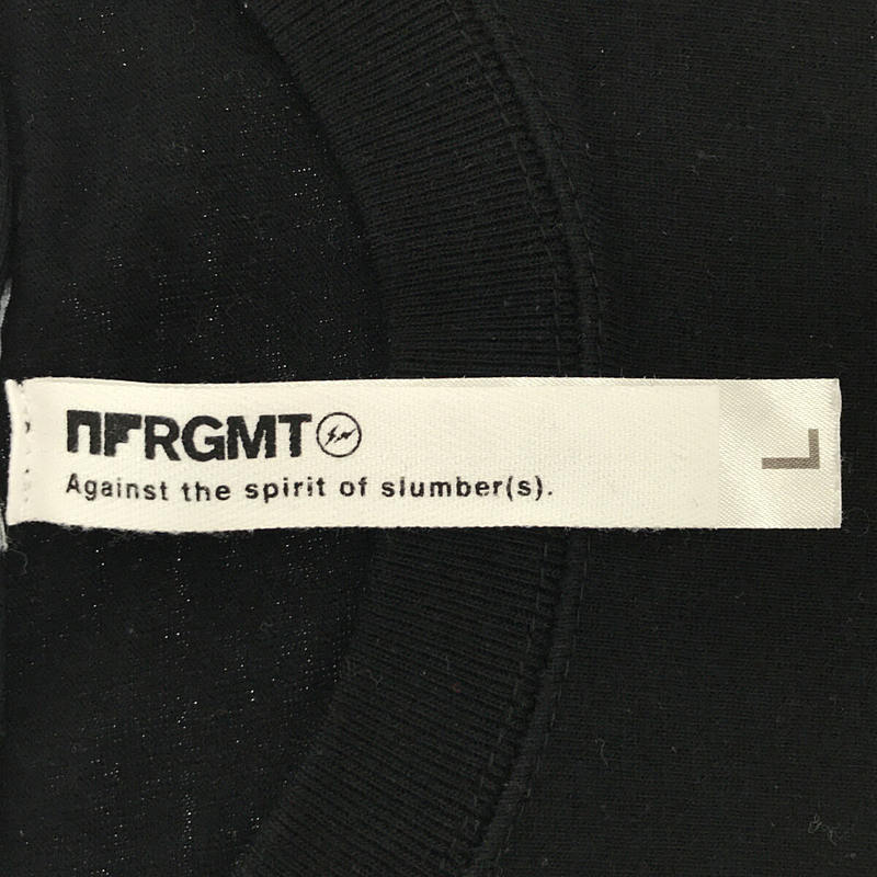 FRAGMENT DESIGN / フラグメントデザイン ×NF コラボ 両面ロゴ L/Sカットソー ロンT