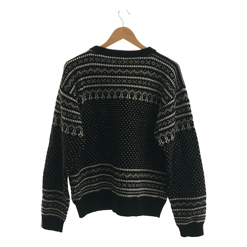 Kaptain Sunshine / キャプテンサンシャイン Snowy Patterned Sweater スノー ジャガードニットセーター