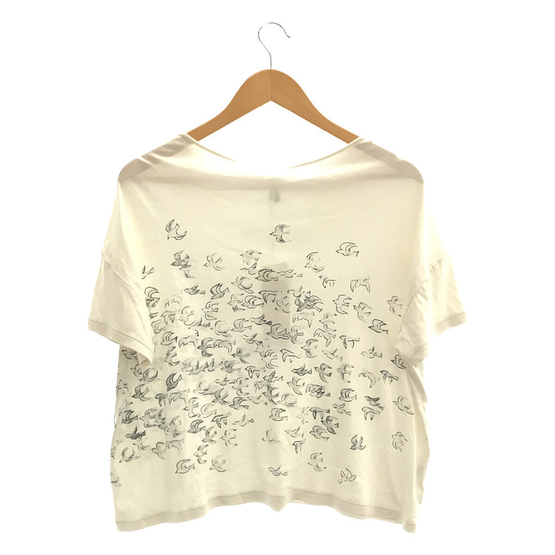 mina perhonen / ミナペルホネン kanata イラストプリント 半袖カットソー カナタ