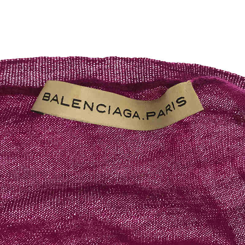 BALENCIAGA / バレンシアガ カシミヤ100％ ボリュームスリーブニットセーター