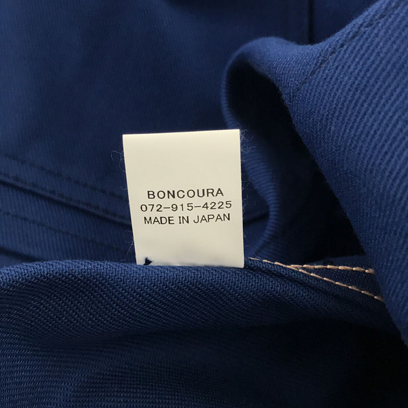 BONCOURA / ボンクラ タグ付き coverall English twill COVERALL JACKET イングリッシュツイル カバーオール ジャケット