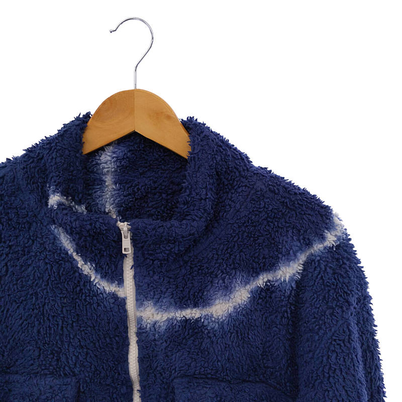 The Elder Statesman / ジ エルダー ステイツマン SHERRA TETON FLEECE JACKET タイダイ フリースジャケット