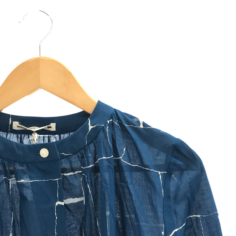 mina perhonen / ミナペルホネン undiscovered コットンシャツ ブラウス アンディスカバード