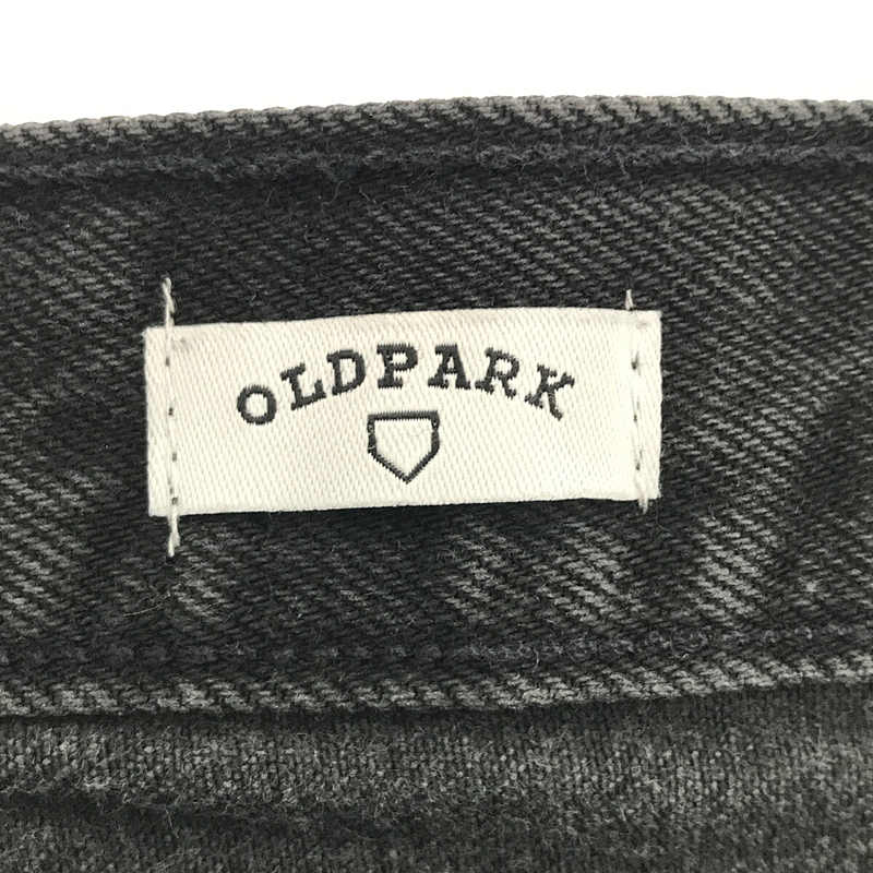 OLD PARK / オールドパーク ×Levi's ブラックデニムパンツ リメイク ダメージ加工 リーバイス