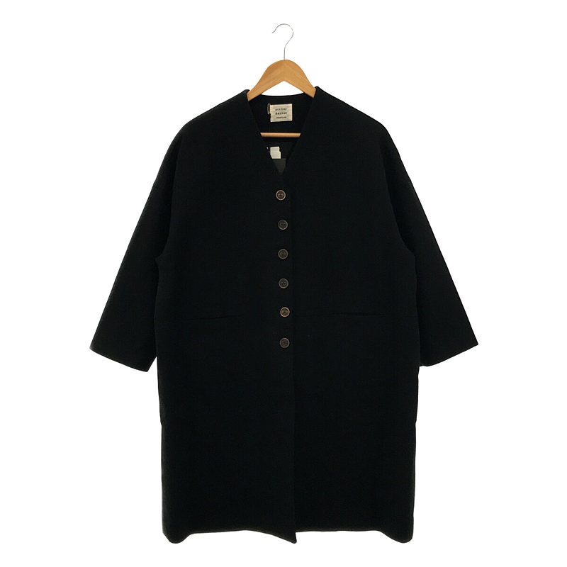 melton wool cocoon coat メルトンウールコクーンコート | ブランド ...