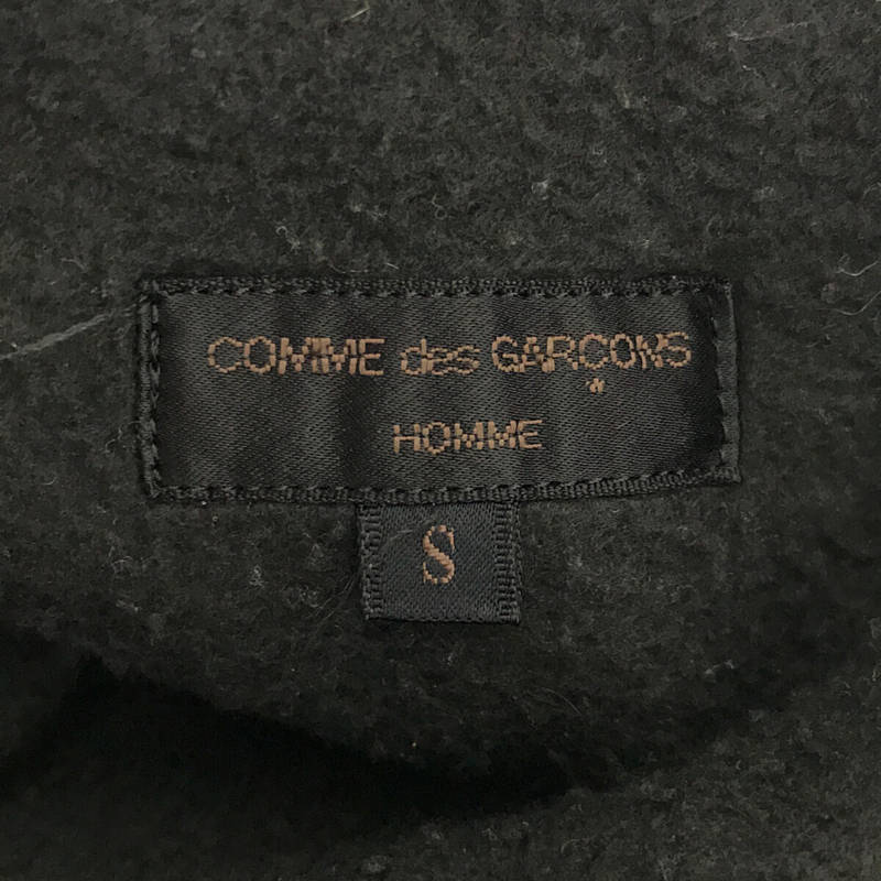 COMME des GARCONS HOMME / コムデギャルソンオム キュプラ ポリ混合 ストライプ インナーボア パンツ フリース