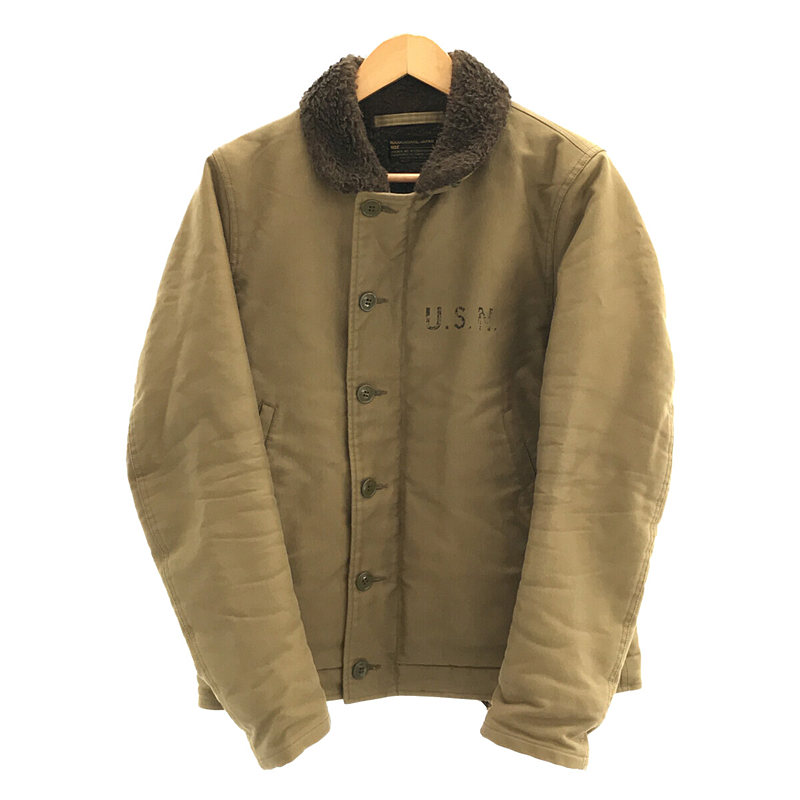 N-1 DECK JACKET アルパカ デッキジャケット ミリタリー ステンシルMARKAWARE / マーカウェア