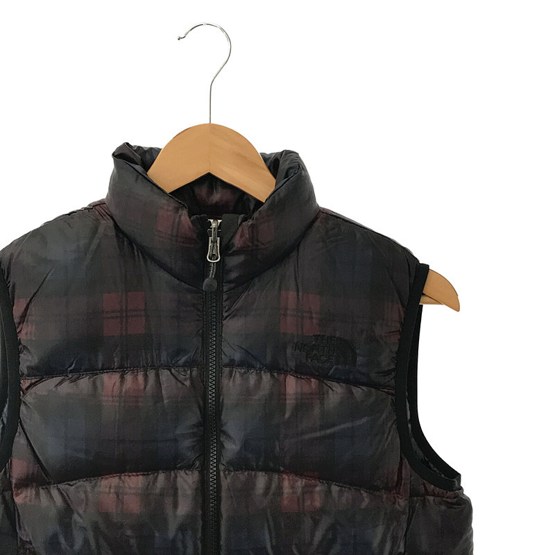 THE NORTH FACE / ザノースフェイス Novelty Aconcagua Vest チェック ダウンベスト