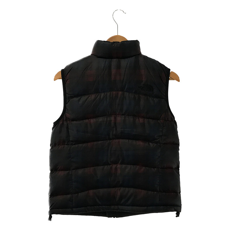 THE NORTH FACE / ザノースフェイス Novelty Aconcagua Vest チェック ダウンベスト