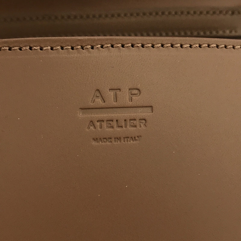 ATP atelier / エーティーピーアトリエ 2way レザーショルダー ハンドバッグ