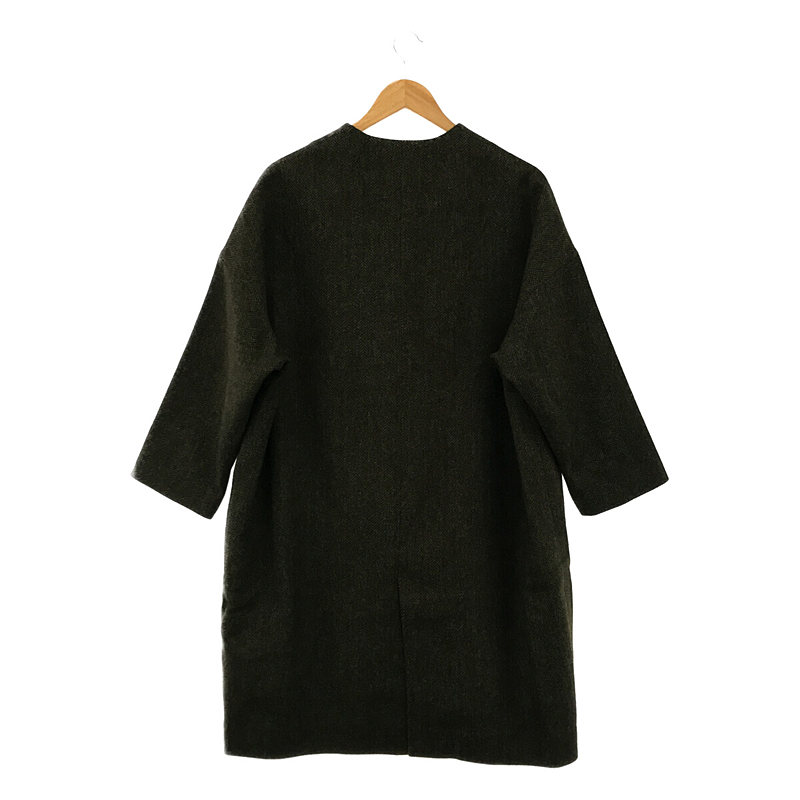 MOON tweed cocoon coat ツイードコクーンコート | ブランド古着の買取