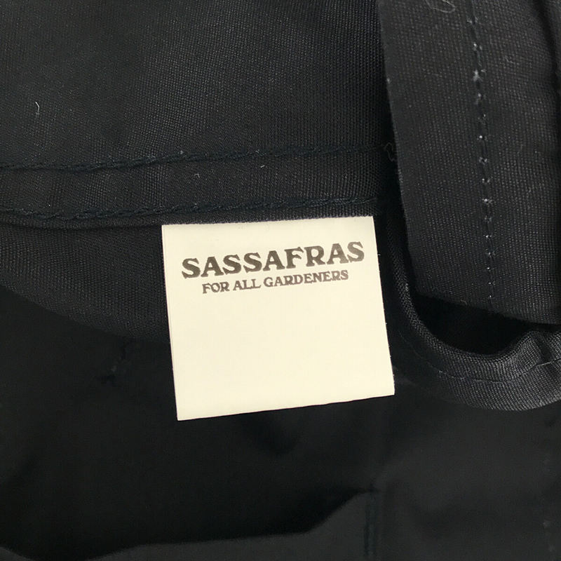 SASSAFRAS / ササフラス タグ付き overgrown coat オーバーグ ロウンコート コットン