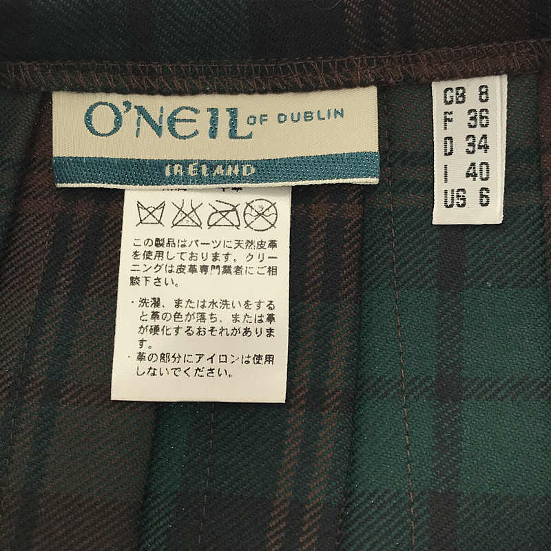 O'NEIL OF DUBLIN / オニールオブダブリン タータンチェック キルトスカート