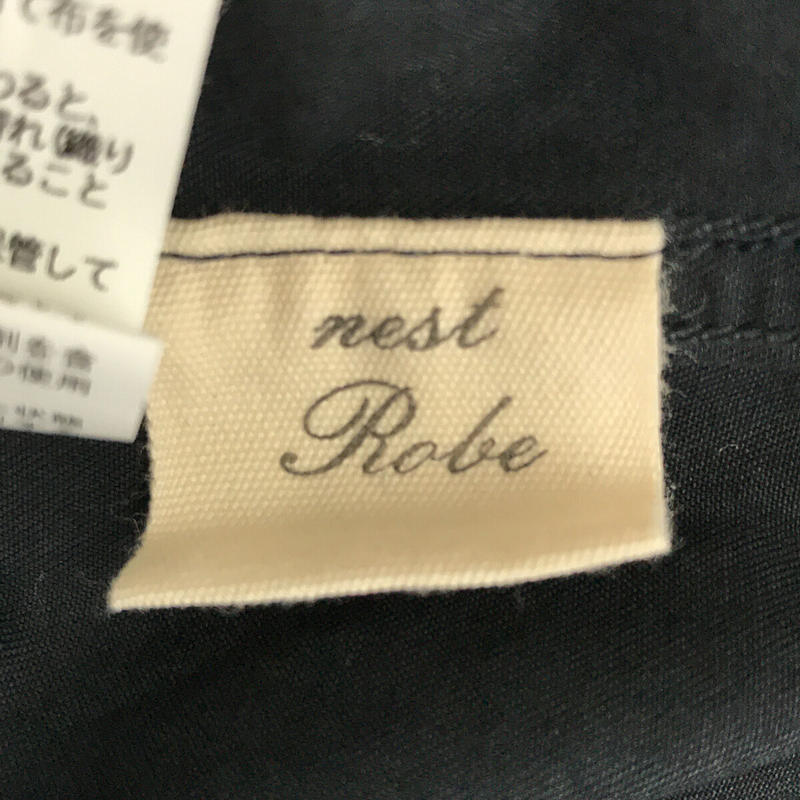 nest robe / ネストローブ コットン 無地 バルーンパンツ アジャスター付き