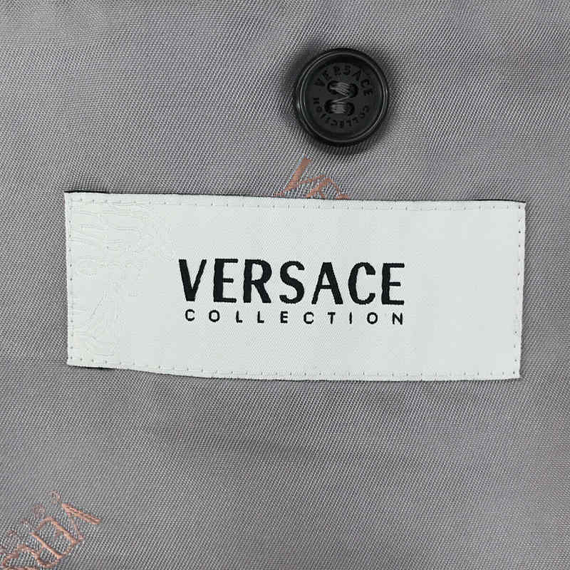 VERSACE / ヴェルサーチ SUPER100’s セットアップ 2B フォーマル スーツ