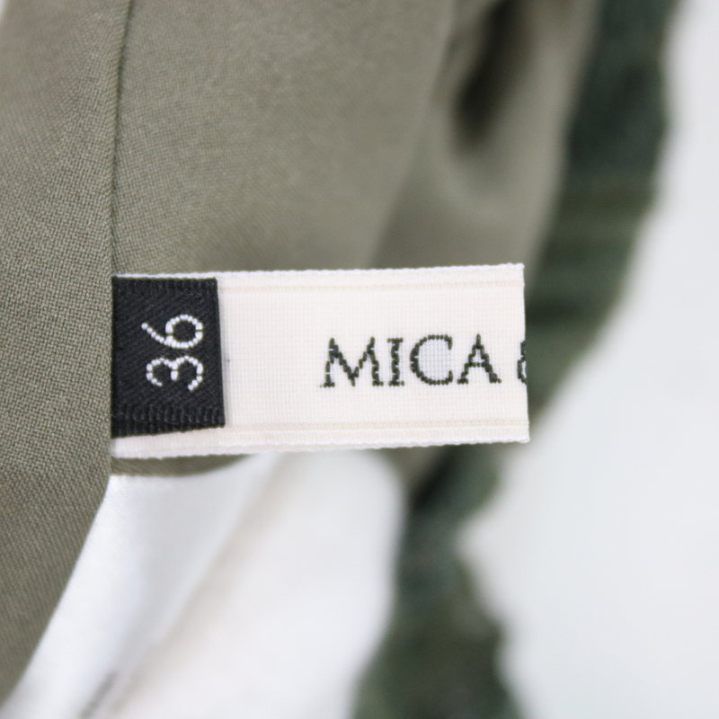 MICA&DEAL / マイカアンドディール レースマキシイージースカート