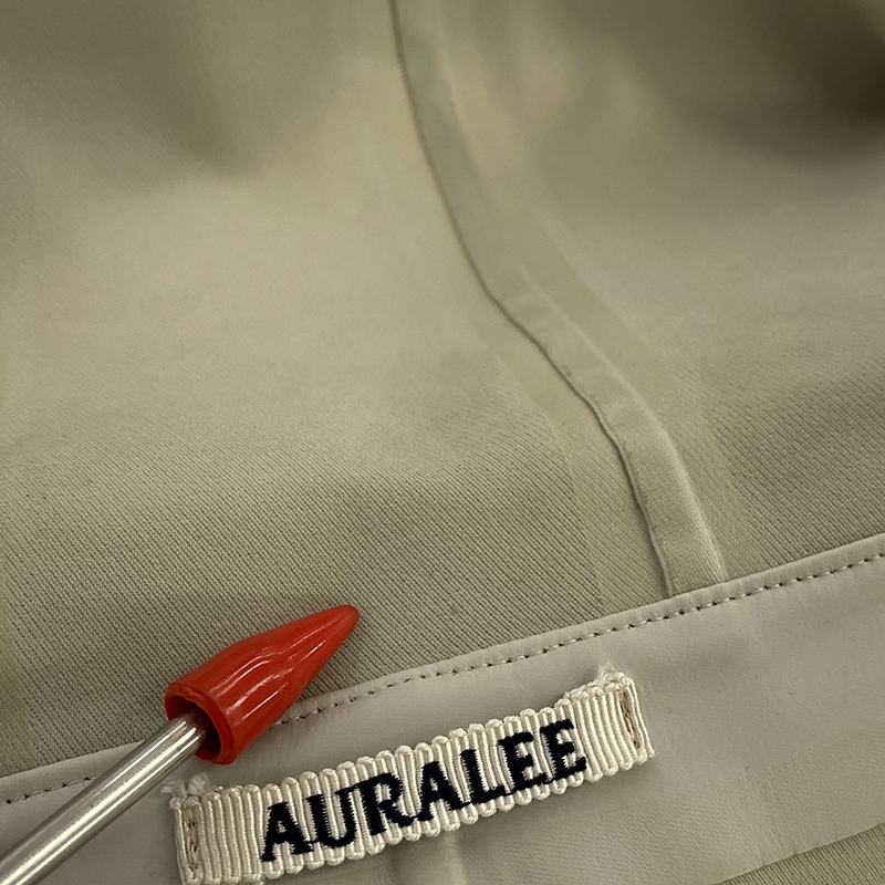 AURALEE / オーラリー SOFT RUBBER BLOUZON ソフトラバーブルゾン フーデッドジャケット