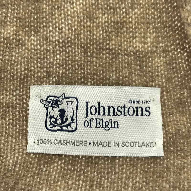 JOHNSTONS OF ELGIN / ジョンストンズオブエルガン カシミヤ100 ロングマフラー