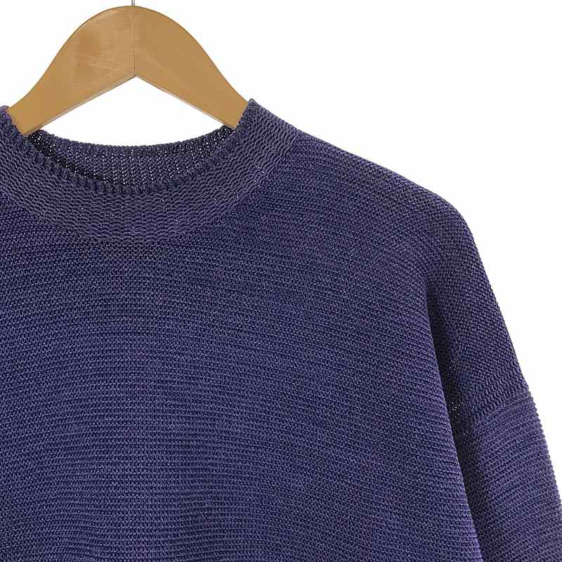 ISSEY MIYAKE / イッセイミヤケ IM MEN / アイムメン SEAMLESS WASHI KNIT シームレス 和紙ミックス クルーネックニット