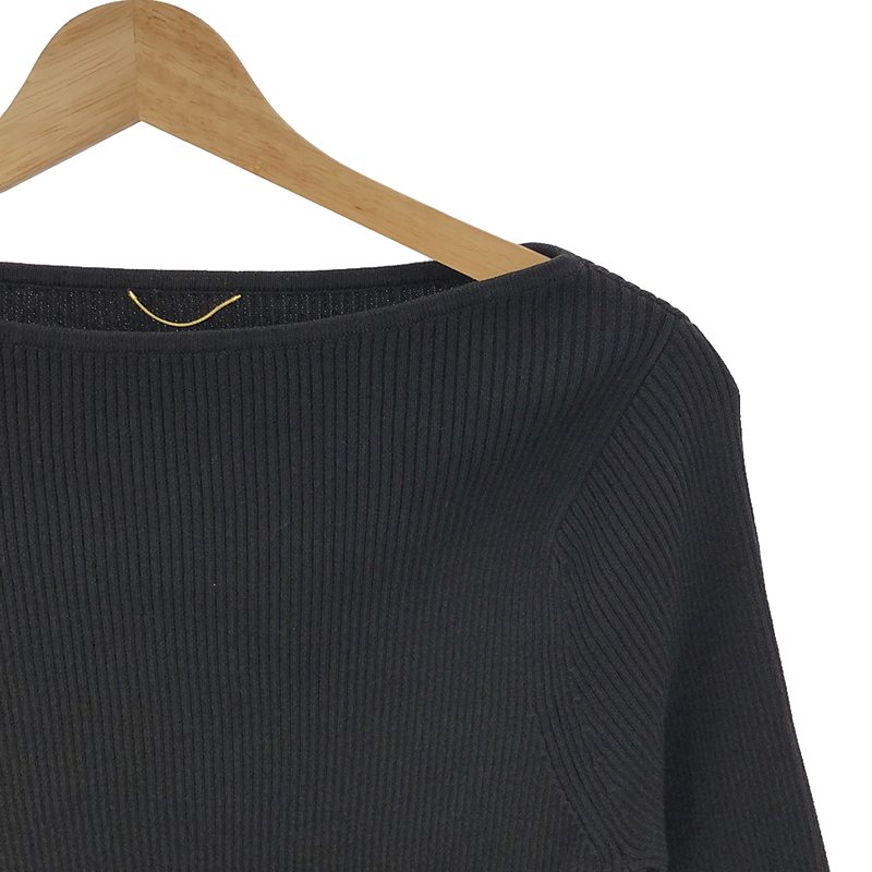 L'Appartement / アパルトモン SLIT RIB KNIT PULLOVER スリットリブニットプルオーバー