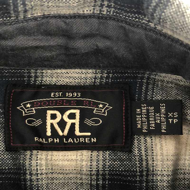 RRL / ダブルアールエル プラッド コットン ウール オンブレチェックシャツ