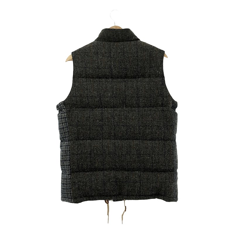 BEAUTY&YOUTH / ビューティーアンドユース HARRIS TWEED クレイジーダウンベスト